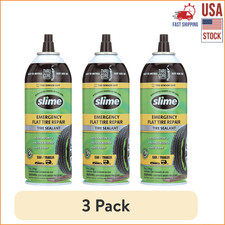 3 Pack Slime Thru-core Emergency Flat Tire Sealant For Cars 14 Oz - 60186 3 Pack Slime Thru-core Emergency Flat Tire Sealant For Cars 14 Oz - 60186