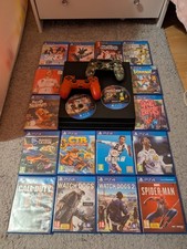 PS4 Pro 1TB Bundle + 2 Original Controllers + 18 Games | Excellent Condition |