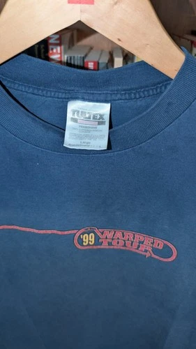 Vans Warped Tour Concert Shirt - Work Vintage Band Tee 1990s vintage concert t-shirt, vintage, single stitch, B+ condition