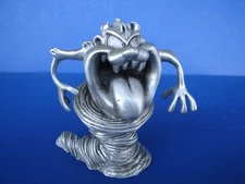 1996 Vintage Rawcliffe Pewter Tasmanian Devil Looney Tunes Figurine Warner Bros