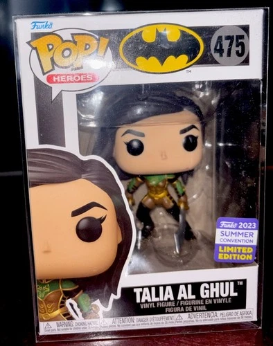 🦇Funko Pop! Vinyl: Batman Talia al Ghul #475 2023 Summer Convention Limited Ed…