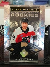 JACOB GAUCHER 2025-26 BLACK DIAMOND HOCKEY DIAMOND RELIC ROOKIES 71/99 FLYERS