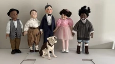 Vintage 1993-1995 King World Our Gang - Little Rascals Collectible Figurine Set