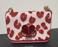 kate spade purse twistlock heart