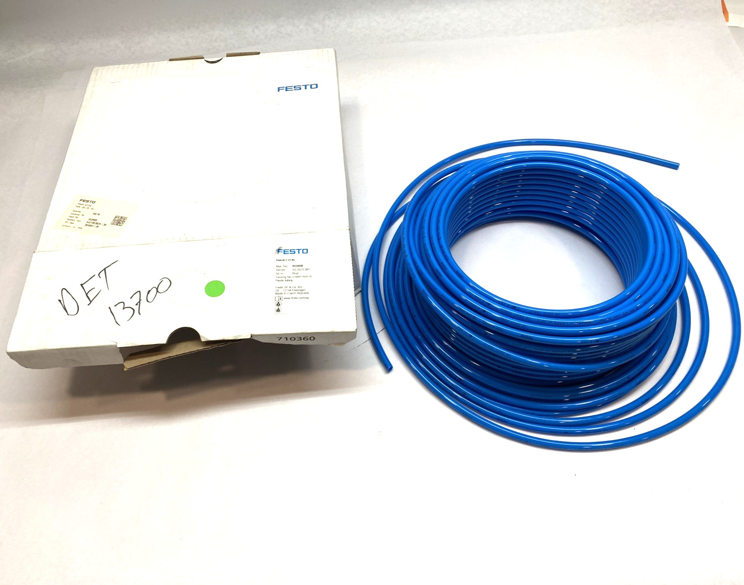 Festo PAN-8X1.25 Plastic Pneumatic Hose 553908 164FT.