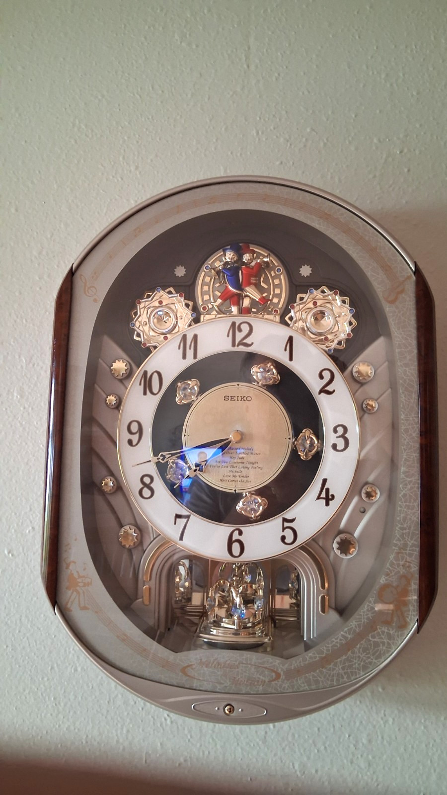 Seiko Christmas Melodies In Motion Clock - 2007 Special Collector's Edition