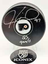 Jeremy Roenick Autographed Hockey Puck Signature 