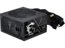 MSI MAG A650BN PCIE5 III, Non-Modular Compact Gaming 650W Power Supply, 80