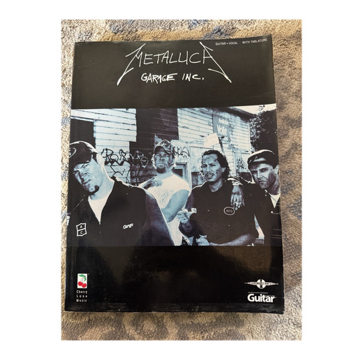 Metallica Garage Inc. Guitar Tab Sheet Music Rock Songbook Cherry Lane Music