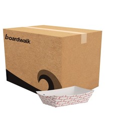 Boardwalk 30LAG025 2.69" x 1.05" x 4" Paper Food Baskets 1000/CT New