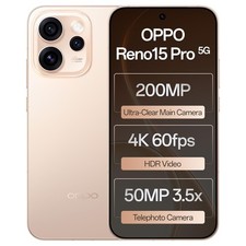 OPPO Reno15 Pro 5G Gold 12GB/256GB | Dimensity 8450 | NFC | eSIM |Global Version