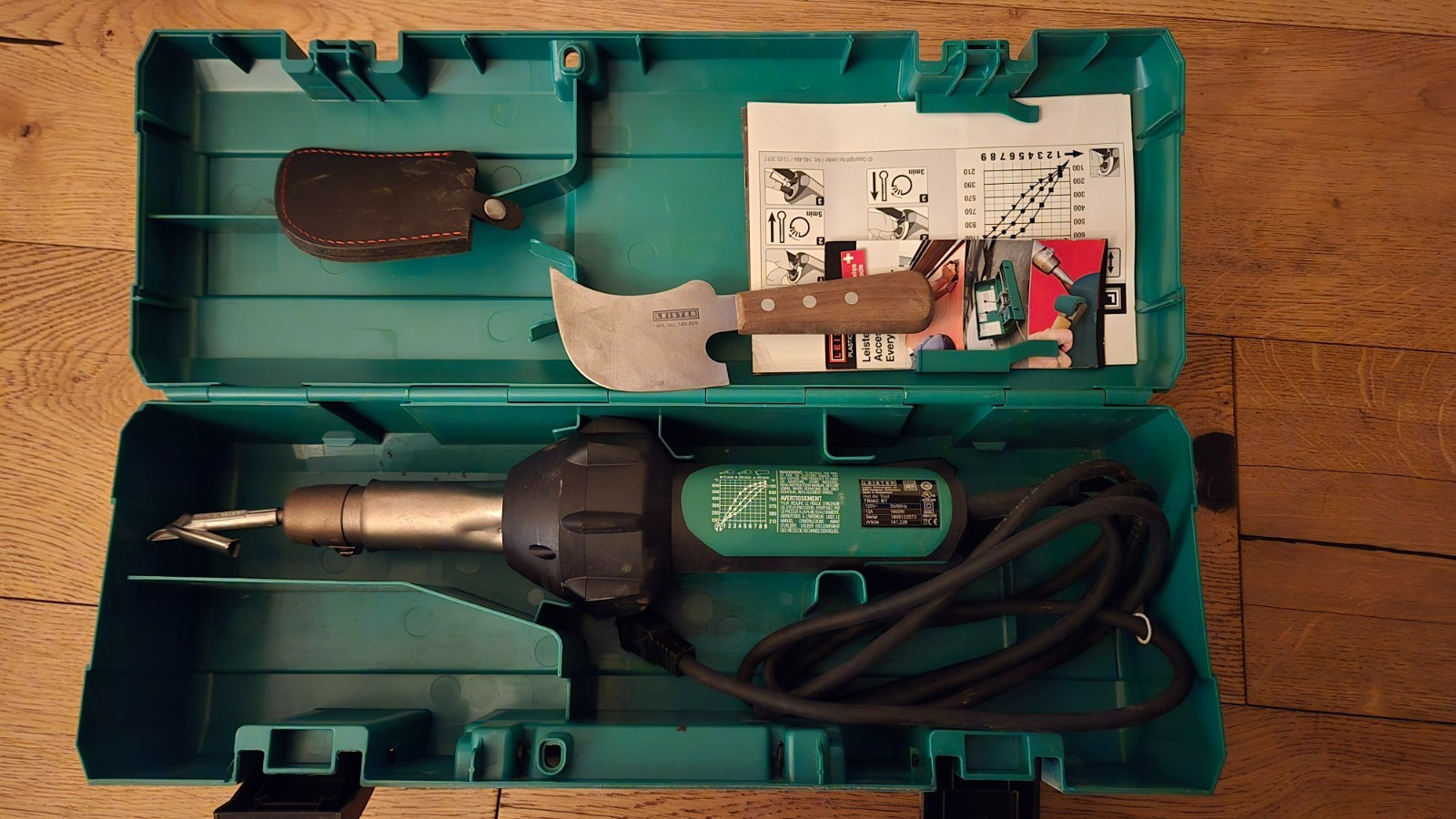 Leister triac ST heat gun