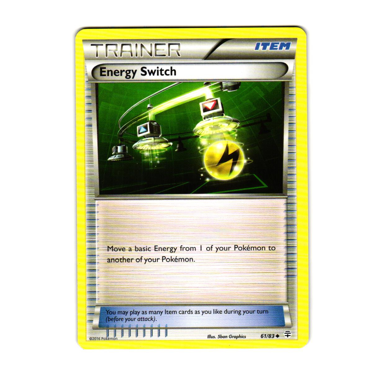 Pokemon Energy Switch 61/83 Generations Uncommon LP