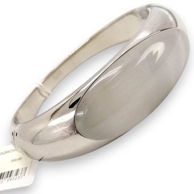 CALVIN KLEIN ELLIPSE Damen Armreif Armband Schmuck Silber Gr. S KJ3QWD02010S