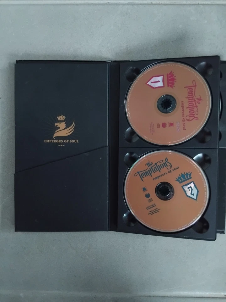 The Temptations - Emperors Of Soul - 1994 - Mowtown - 5 Disc Set CD Long Box - Image 3 of 4