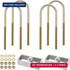 1 inch Universal Leaf Spring Lowering Block Kits 5" Length x 2-1/3" Width High
