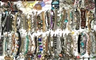 250+ HUGE Vintage Costume to Fashion Jewelry lot Bracelet Tennis Chain Charm