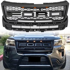 For 2016 2017 Ford Explorer Grille Raptor Style Front Mesh Grill Wletters Wled For 2016 2017 Ford Explorer Grille Raptor Style Front Mesh Grill Wletters Wled