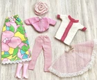Barbie & Others Doll Clothes & Shoes Lot Assorted 1970s Vintage