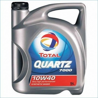 TOTAL QUARTZ 7000 MOTOR�L 10W40 - 5 LITER - 148647