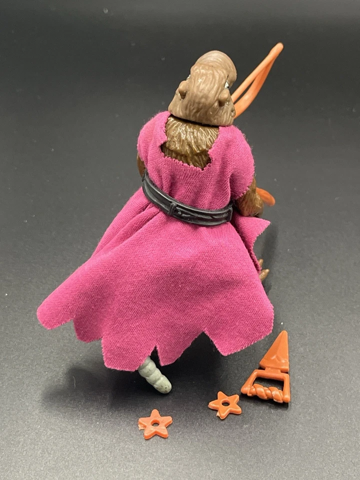 🔥 TMNT Splinter 1988 - ¡Figura de colección con armas y capa! 🔥 Foto 2 de 2