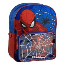 Zainetto asilo con tasca trasparente - Spiderman