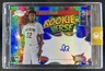 2025-26 Topps Three Derik Queen Rookieverse Signatures RC Auto #/49 Pelicans