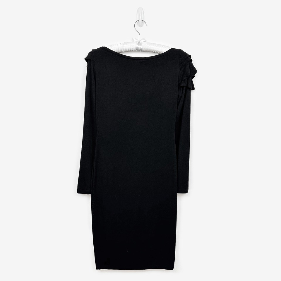 Robe Noire Isabel De Pedro - Longueur Genou - Taille M - Occasion Très Bon État