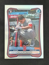 2026 Bowman Chrome RC Image Variation ROMAN ANTHONY #43 Boston Red Sox Rookie