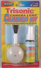 Digital Camera Camcorder Optical Lens Cleaning Kit  Brush Blower Cloth Fluid