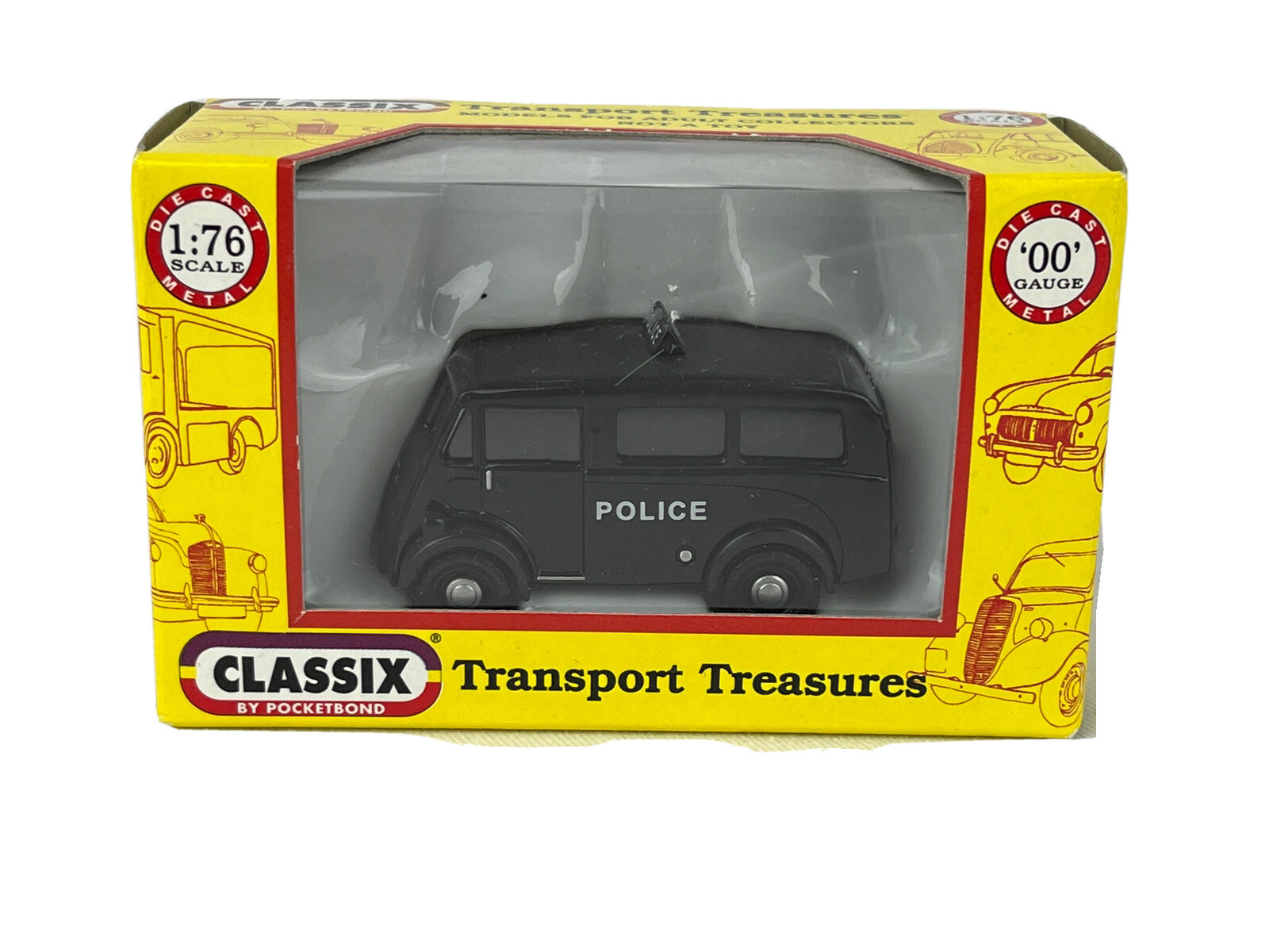 Classix EM76616 Austin 101 Estate Police Van Scale 1:75 Gauge 00 NEW