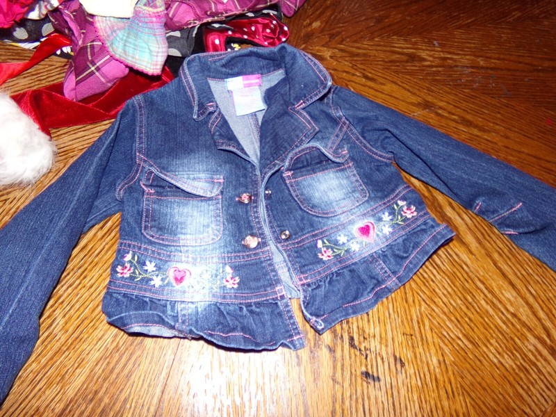 +*GIRLS SKECHERS  JEAN JACKET SIZE 4T H 625