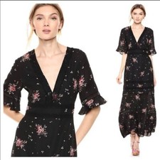 Show Me Your Mumu Tabitha Maxi Dress in Dancing Floral size S