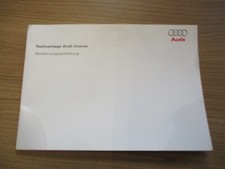 Bedienungsanleitung Radioanlage CHORUS AUDI A4 B8 8K Avant Limousine 29156645600
