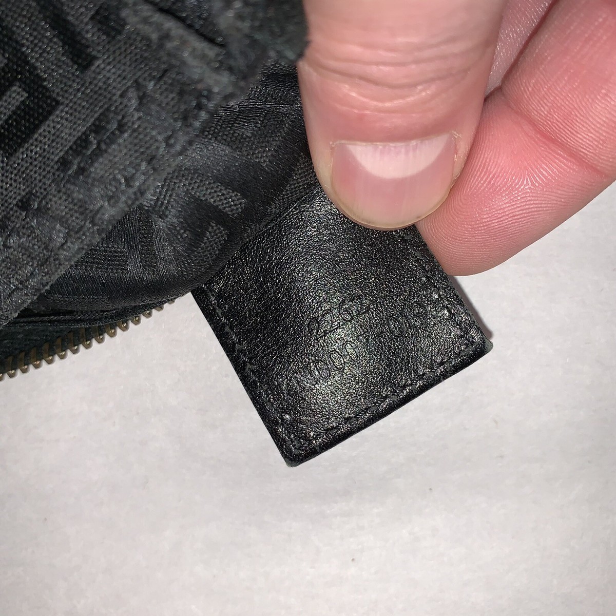 pre-loved auth FENDI signature black FF logo jacquard pre-loved auth FENDI signature black FF logo jacquard