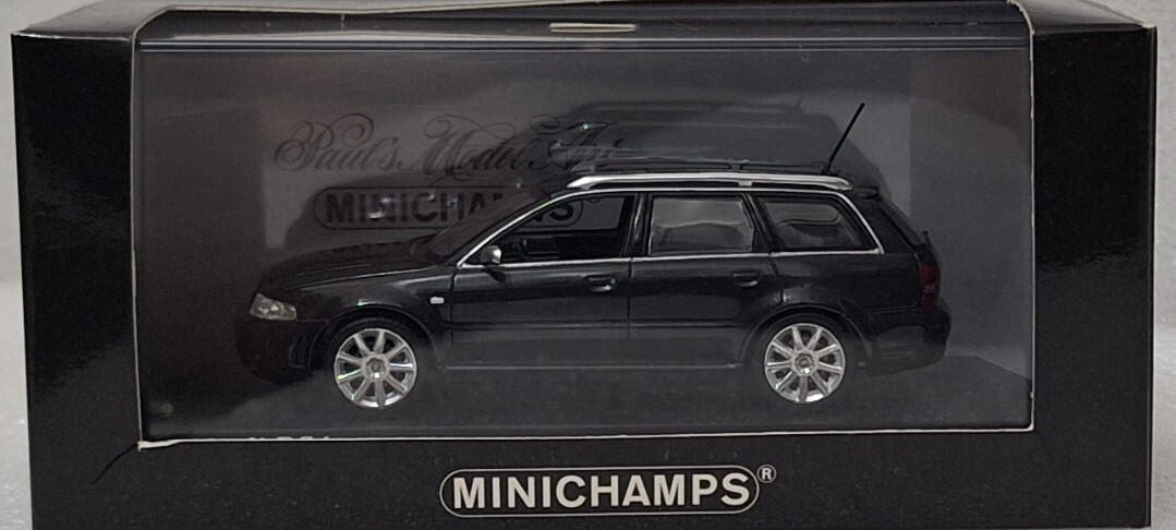 MINICHAMPS Audi RS4 ブラック 1 of 1200 Minichamps Audi Rs4 Black 1 Of 1200 | eBay