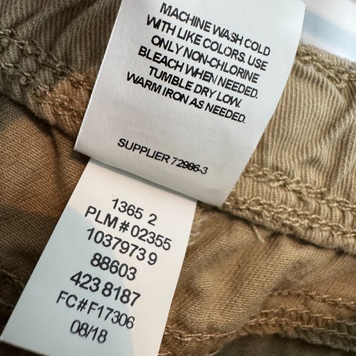 Arizona Jean Co Boy’s Size 6 Reg Brown Tan Pull On Stretch Casual Jogger Pants - Picture 5 of 8