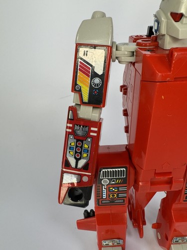 1985 Bandai Powerbots Flybot Transforming Helicopter Incomplete For PARTS Repair - Picture 4 of 10