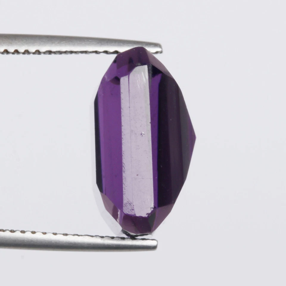 15 Ct. Emerald Cut Violet Amethyst Loose Gemstone For Ring Making Black Friday - Image 2 of 4