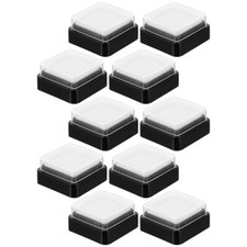 10PCS Blank Ink Pads Painting Blank Ink Colored Lightweight Printing