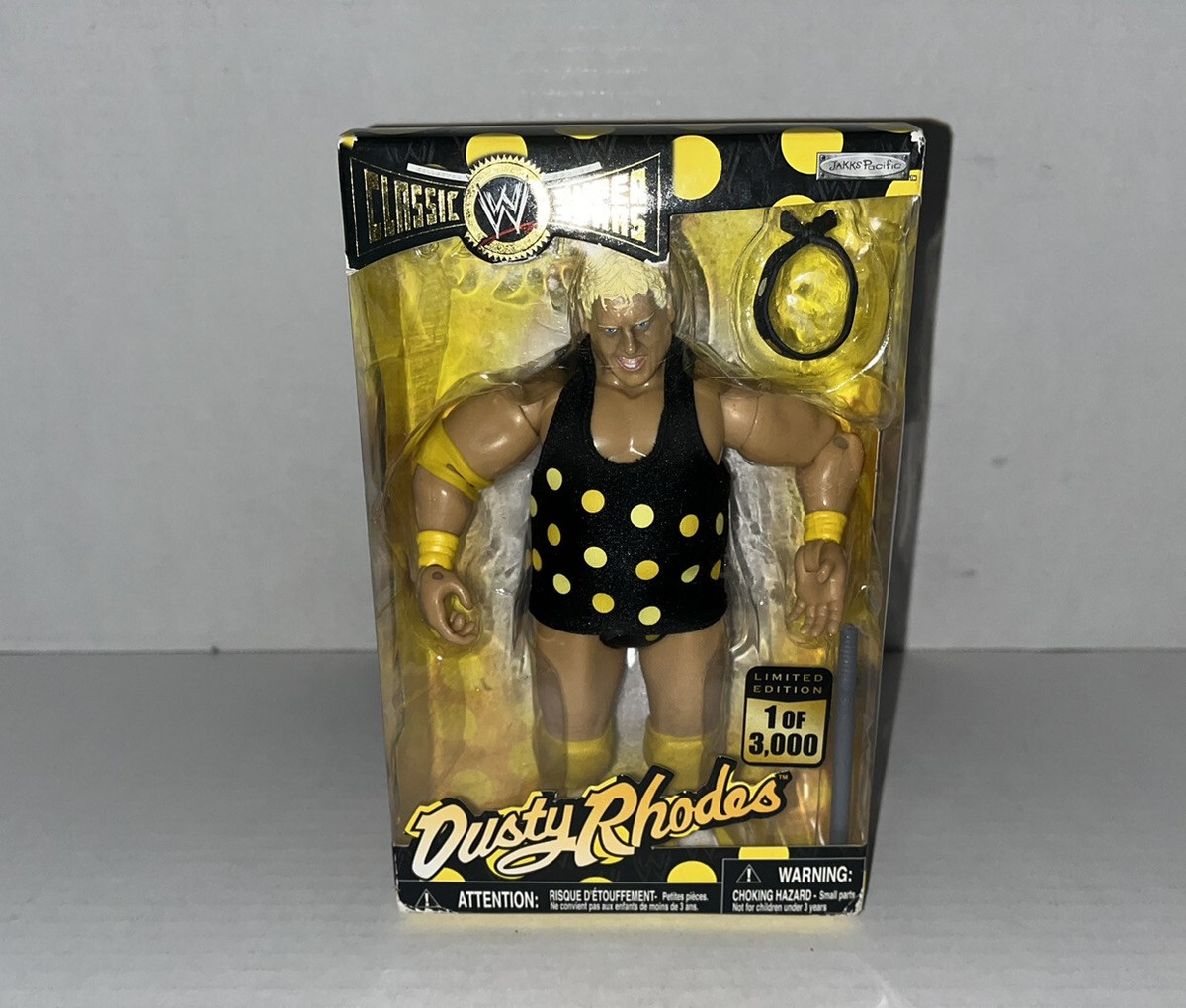 WWE Classic Superstars DUSTY RHODES 1 of 3000 WCW WWF AEW Cody | eBay