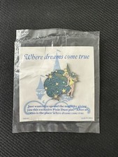 Walt Disneys Exclusive Cast Member Tinkerbell Where Dreams Come True Trading Pin