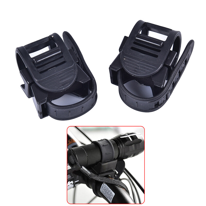 1PCS 360° Adjustable Bike Mount Holder for LED Flashlight Torch Clip A5