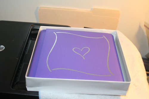 NEW - 2 - Creative Memories Triumph Album Purple Heart 7x7 Scrapbook - A - Picture 2 of 2
