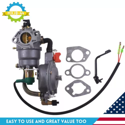 Dual Fuel LPG/NG  Carburetor For Duromax XP10000EH 10000 Watts 18HP Generator
