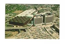 Atlanta, Georgia - Postcard - Aerial View of Omni International Hotel - Unposted