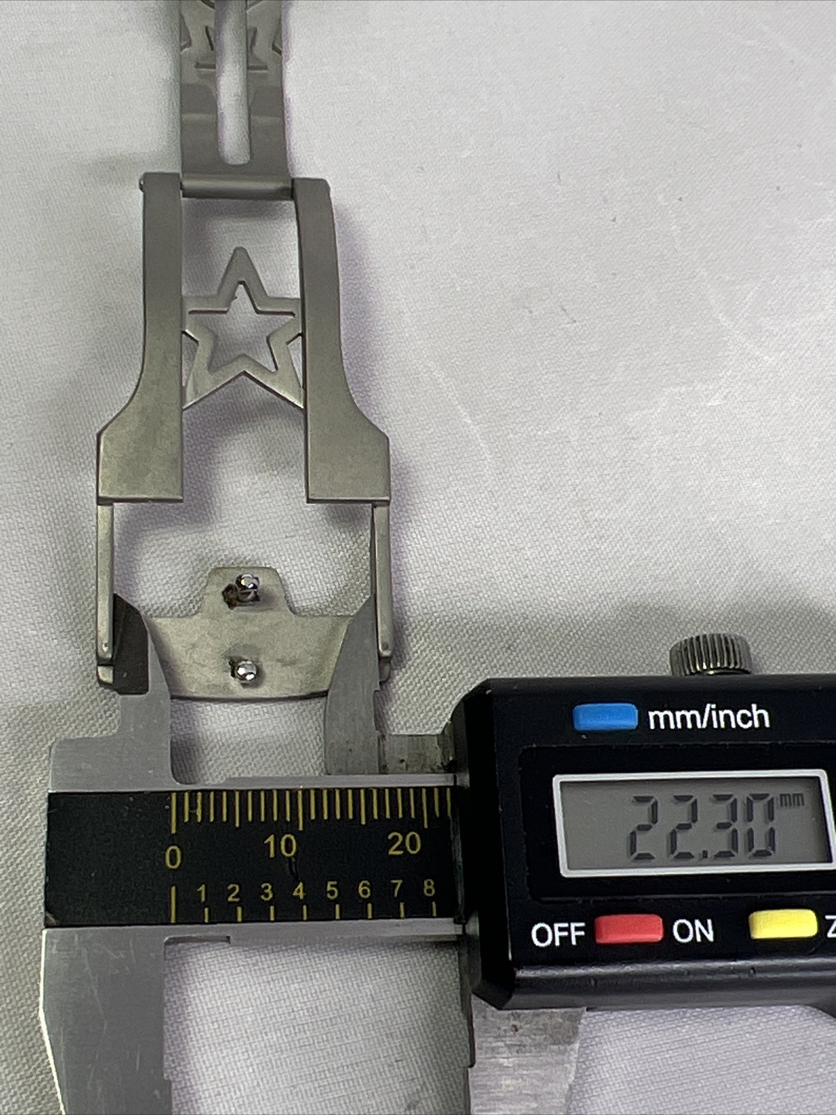 Zenith Deployant Deployment Clasp Star Titanium 2… - image 7