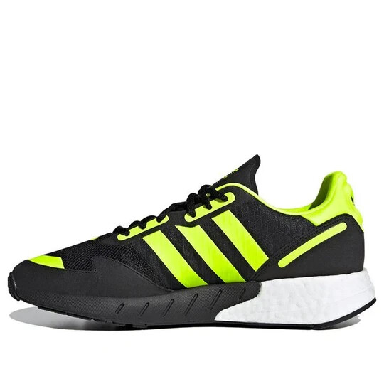 adidas ZX 1K Boost 'Bold Logo Graphic - Black Solar Yellow