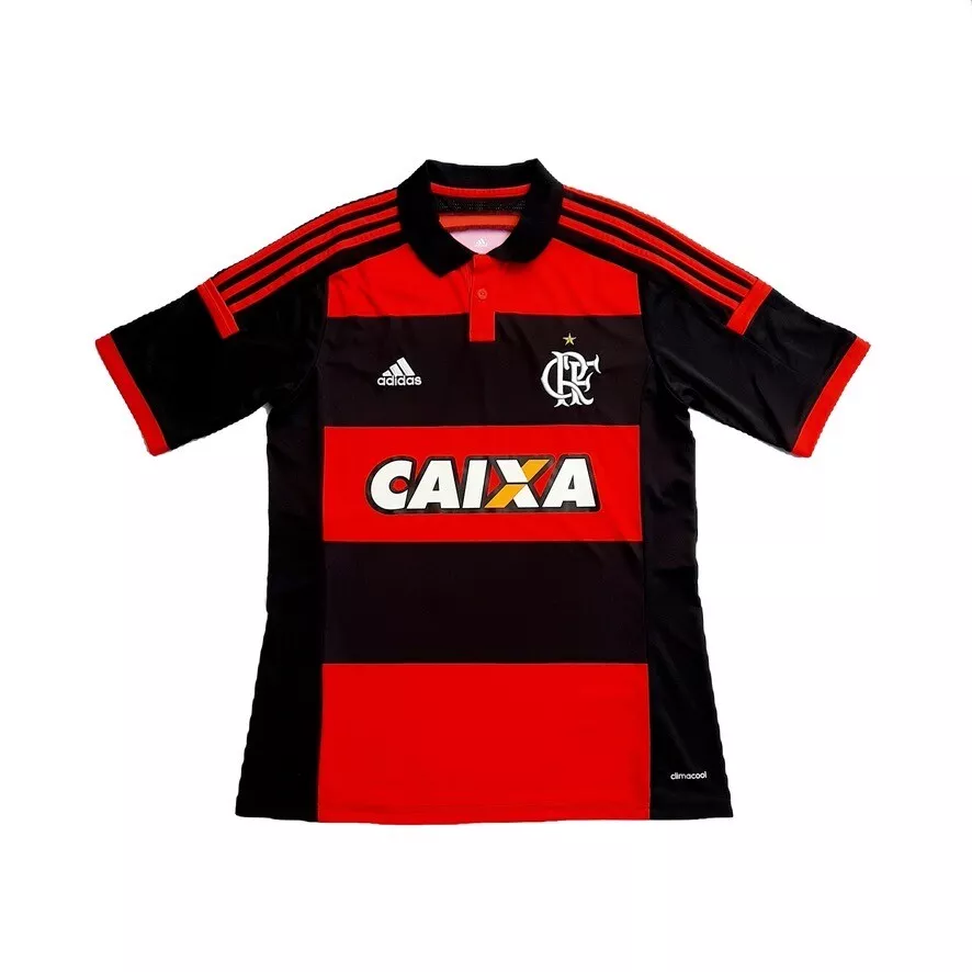 Men adidas Flamengo Home 2014 Shirt Trikot Soccer Football Maillot Camisa Futbol