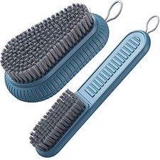 Cleaning Brush Soft Bristle Brush Laundry Scrub Brush Clothes Underwear Blue